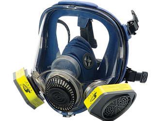 Big Field of Vision Full-Face Mask (square cartridge)