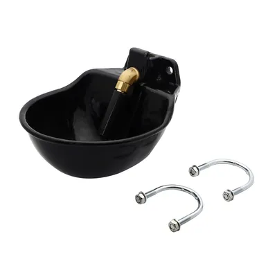 Tube Valve Enamelled Cast Iron Water Bowls Water Troughs for Cow