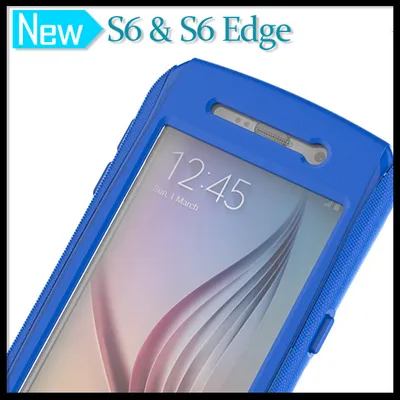 Full Sealed Protective Waterproof Case for Samsung Galaxy S6 & S6 Edge with Power & Volume Buttons