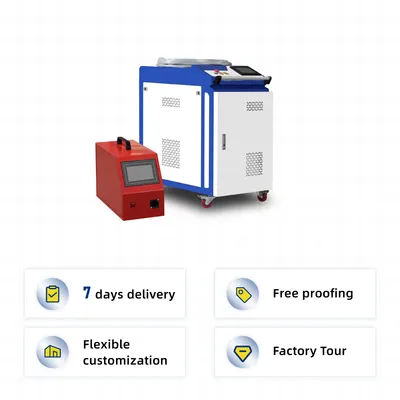 High Precision Laser Welding and Cutting Machine for Metal Work