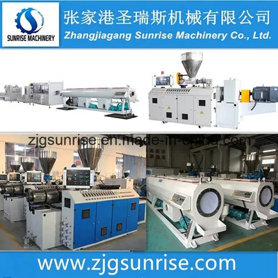Advanced 110mm PVC Pipe Manufacturing Production Line Equipment
