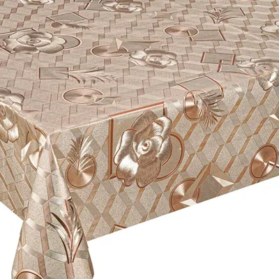 Wholesale Best Quality Retangle PVC Designer Table Cloth