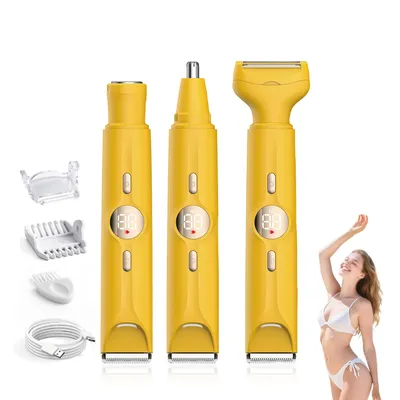 Electric Lady Facial Shaver: Twin Blade, Vibrating & Ipx7 Waterproof