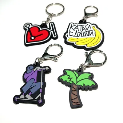 Durable Custom Logo Ready Stock Tourist Spot Collectible Personalized Key Chain Keepsake