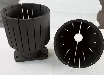 Heating Element Furnace 39MPa Hardness 51 Graphite