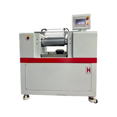 Lab Silicone Rubber Plastic Open Mixing Mill Mini Small Rolling Mill Machine Two Roll Mill Two Roll Mixing Mill