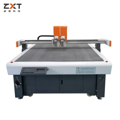 Zxt CNC Oscillating Knife Cutting Machine Acoustic Panel Flatbed Cutter Machine Digital Cutting Plotter for Sale