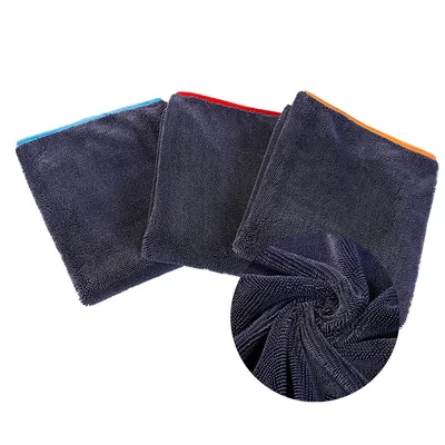 Korean Quality 1200GSM Twisted Loop Microfiber Drying Towel for Car Wash Towels