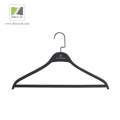 Plastic Hangers for Men Top / Clothing with Trouser Bar