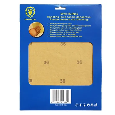 Wood Environment-Friendly Sand Paper Dry Using