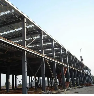 Weatherproof High Strength Logistics Centre Prefabricated Steel Structure Warehouse Storage Buiding