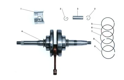 Engine Parts Gy6 Engine Part