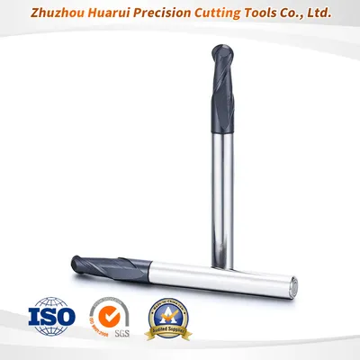 China Manufacturer Solid Carbide 2/3/4 Flutes Single Flute for CNC Router Machine Endmill
