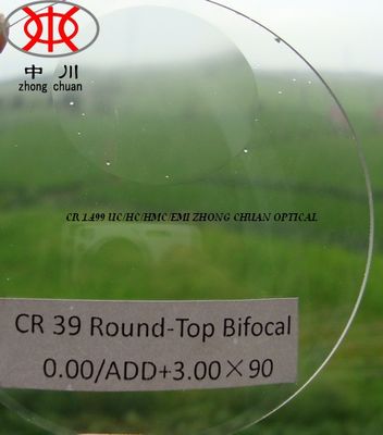 Round-Top Bifocal Optical Lens