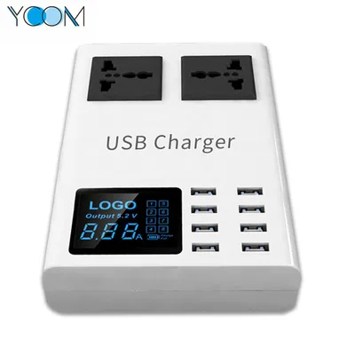 Ycom Wireless Charger USB 8 Multi-Port Universal Charger