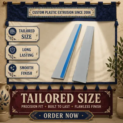 PVC Ceiling Curtain System Track for Single Double Rail and Roller Shutter Guide