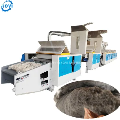 Textile Rag Tearing Machinery Cotton Yarn Fabric Cloth Waste Recycling Machine Price