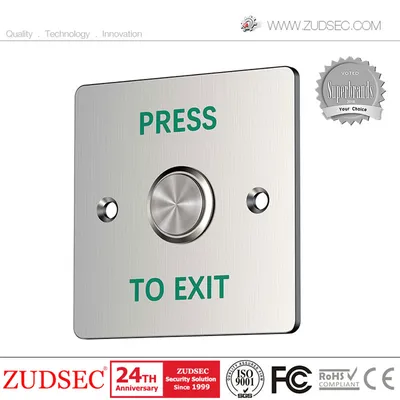 Key Waterproof Push Switch Access Door Exit Button