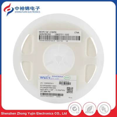 Ceramic Capacitor Multilayer Chip 0402 0603 0805 1206 SMD Mlcc