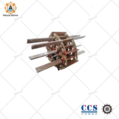 Marine 5m 12m CCS Ec Approved Pilot Rope Wooden Ladder