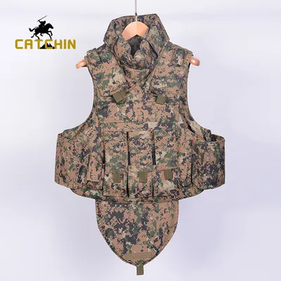 Tactical Training Vest Body Protection Gear with Insert Plate