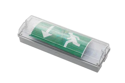 Waterproof Indoor & Outdoor Battery Operation LED Emergency Bulkhead Emergency Lighting