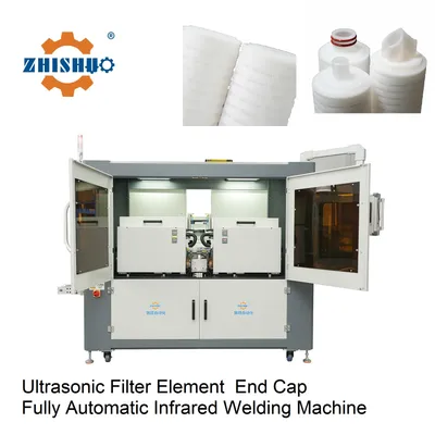 Ultrasonic Filter Element End Cap Fully Automatic Infrared Welding Machine