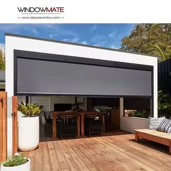Customizable Wholesale Smart Electric Roller Blinds Motorized Remote Control Windproof Roller Blinds