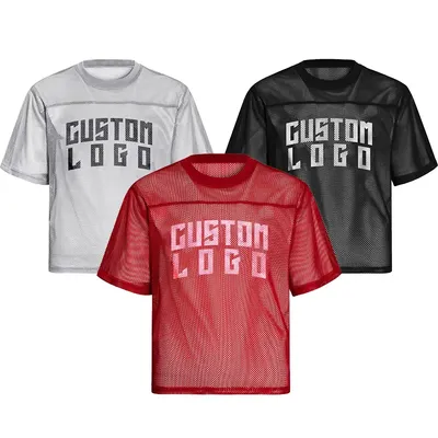 High Quality Drop Shoulder Streetwear Logo Manufacturer Men Mesh Sports Oversized Custom Polyester T Shirt Sublimation T Shirts