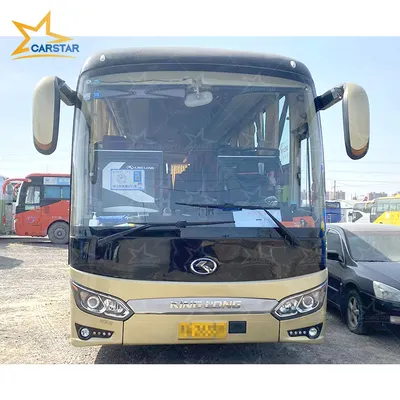 Left Hand Drive 2016 Year Luxury 53 Seats Used Golden Dragon Kinglong Coach Cheap Buses