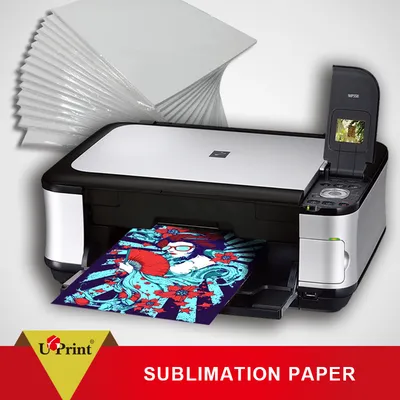Heat A4 Transfer Paper Sublimation Paper Textile Printing Use Sublimation