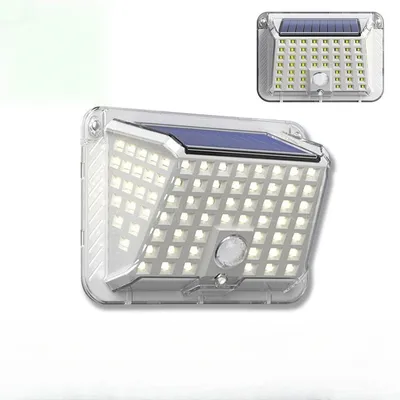 LED Solar Lights Solar Garden Motion Sensor Light 1500lm LED IP67 Waterproof 3 Modes (Dim/Full/Off) CE/RoHS
