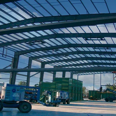 Durable Advanced Steel Structure Warehouse Systems Turnkey Delivery Worldwide