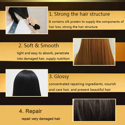 Contains Protein Smooth All Types Hair Texture Moisturizing Hair Mask