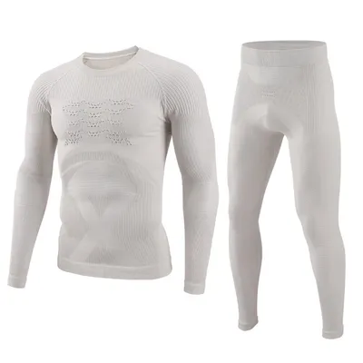 Esdy Outdoor Seamless Underwear Sports Fitness Set Ski Sweating Set