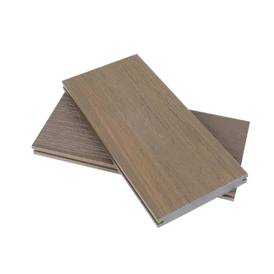 UV Stable Scratch Resistant Waterproof Composite Wood Solid Co-Extrusion Outdoor Floor Deck
