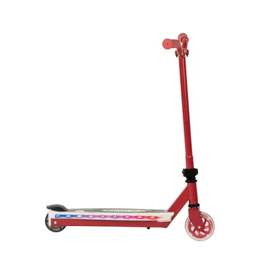 High-Tech Bluetooth-Enabled LED Flashing Pedals and Brushless Motor Kids' Electric Scooter