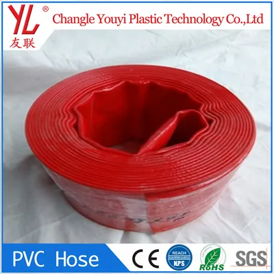 2bar 1"-6" High Quality Farm Irrigation PVC Layflat Hose, PVC Flexible Hose