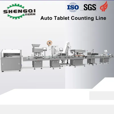 Automatic Pill Capsule Tablet Counting Filling Machine