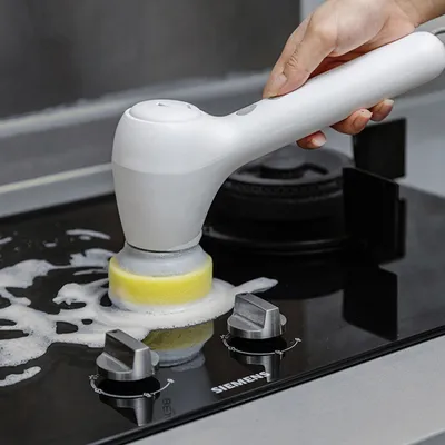 Electric Spin Scrubber Cleaning Brush