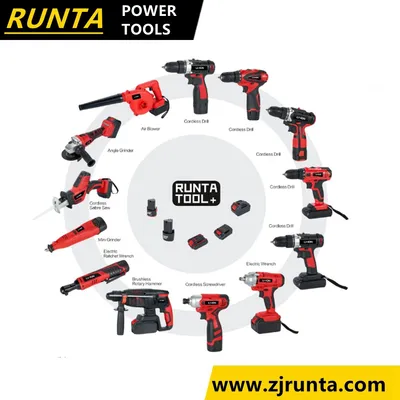 Power Tools Brushless Motor Impact Wrench #Rt-2007