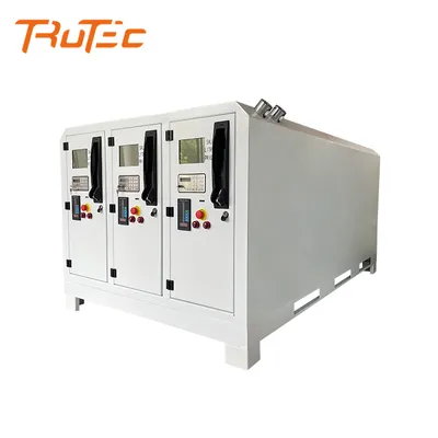 Factory True-Tech Portable Mini LCD Display Truck-Carrying Mobile Fuel Dispenser