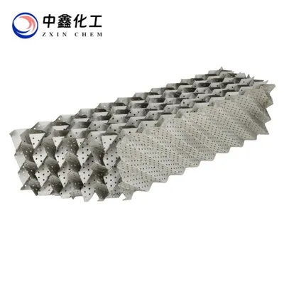 Durable Construction Grooved Design Structured Corrugated Plate Tower Packing for Distillation