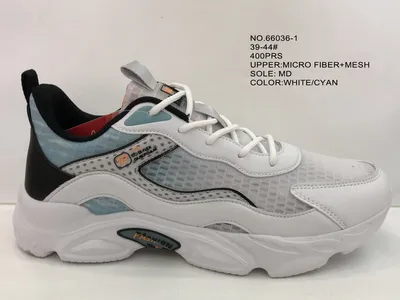 Men Comfortable Breathable Sport Running Stock Shoes with Micro Fiber Upper