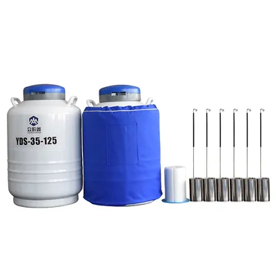 Semen Container Yds 35L Transport Liquid Nitrogen Tank Dewar Price