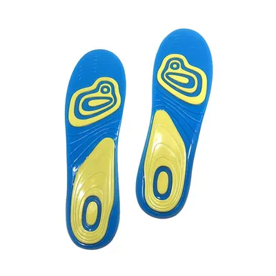 Soft and Comfortable Shock Absorption PU Sport Insole for Woman and Man