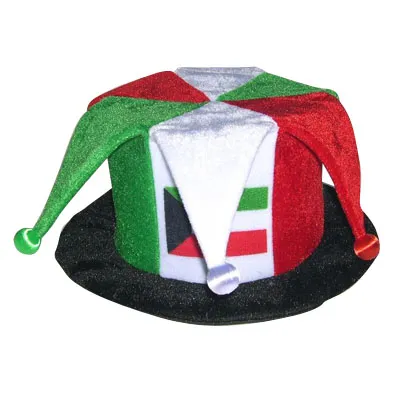 Wholesale Colored Crazy Top Fun Hat Football Fans Hat