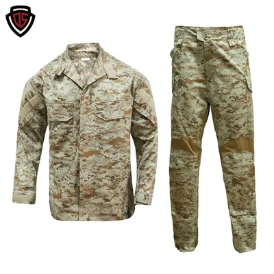 Double Safe Security Tactical Cambat Training Clothing Battle Dress Camouflage Tactical Uniform