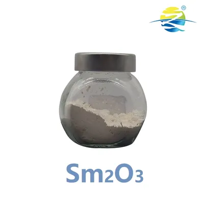 99.99% Pure Samarium Oxide Sm2o3 for Glass Additive and Magnetic Materials