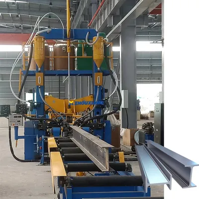 Automatic Beam Welding Machine Peb H Beam Welding Line